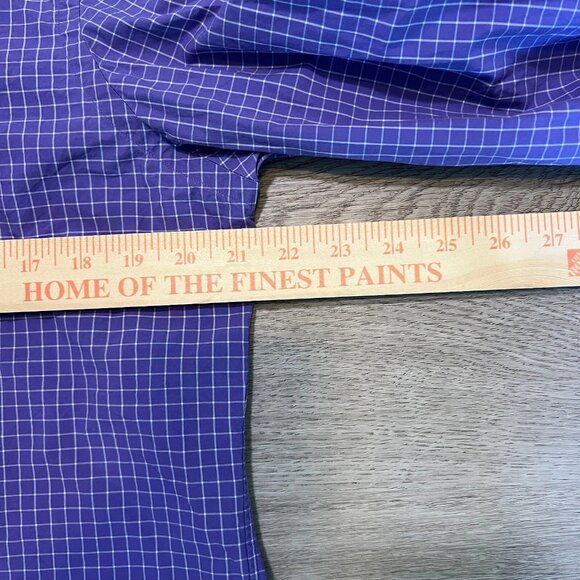 Ralph Laurens Men's M Purple Check Pattern Long Sleeve Button Down Shirt‎ - Picture 5 of 7